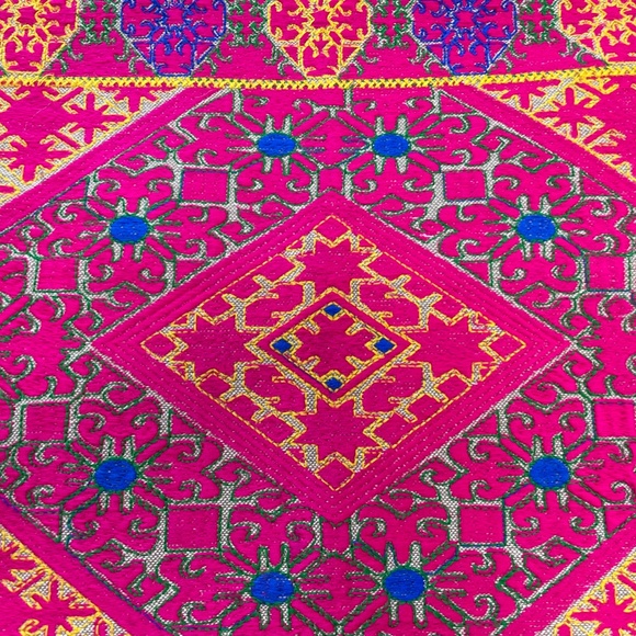 14x32 Boho Lumbar Pillow Cover - Picture 3 of 6